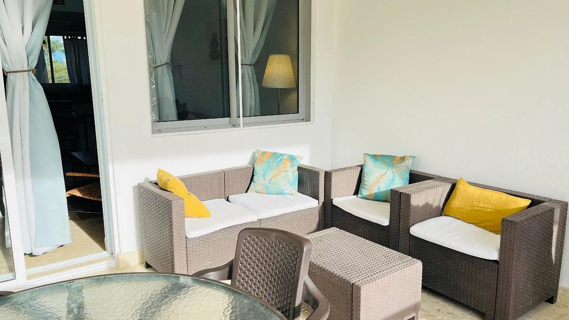 푼타 카나 Beauty 1 Bed Pool Views Playa Turquesa O204 아파트 도미니카 공화국